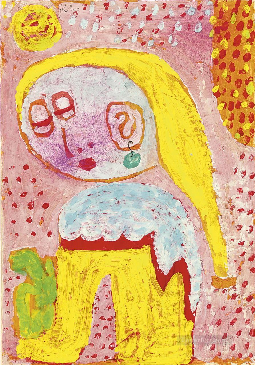 Magdalena before the conver Paul Klee Oil Paintings